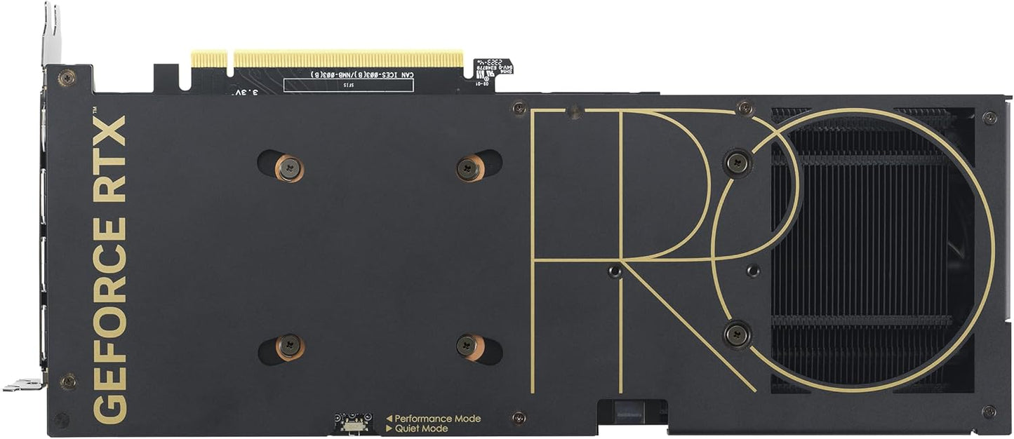 ASUS ProArt GeForce RTX™ 4060 Ti 16GB OC Edition GDDR6 Graphics Card (PCIe 4.0, 16GB GDDR6, DLSS 3, HDMI 2.1a, DisplayPort 1.4a)