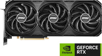 MSI GeForce RTX 4070 Ti Super 16G Ventus 3X Black OC Graphics Card (NVIDIA RTX 4070 Ti Super, 256-Bit, Extreme Clock: 2655 MHz, 16GB GDRR6X 21Gbps, HDMI/DP, Ada Lovelace Architecture)