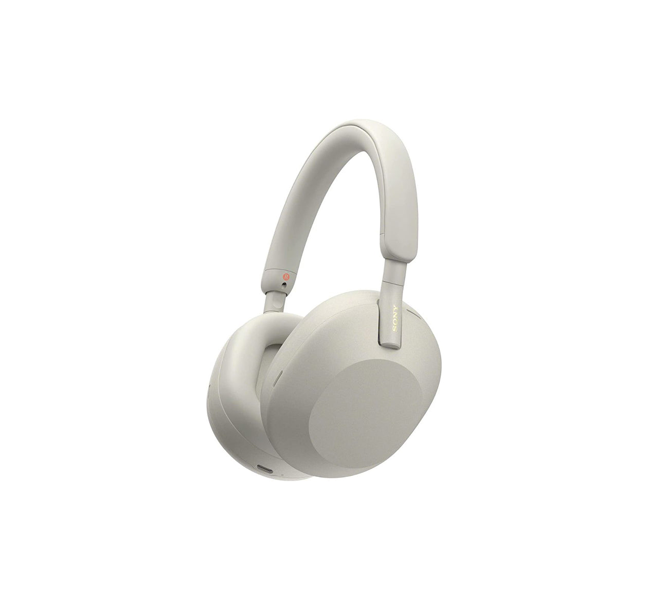 Lightweight and Portable White Wireless headphone (Non Branded)